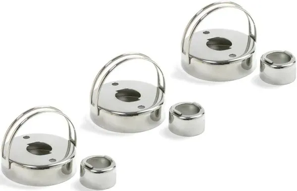 Norpro 2.75&#034; Stainless Steel Donut Biscuit Cookie Cutter w/ Removable Center