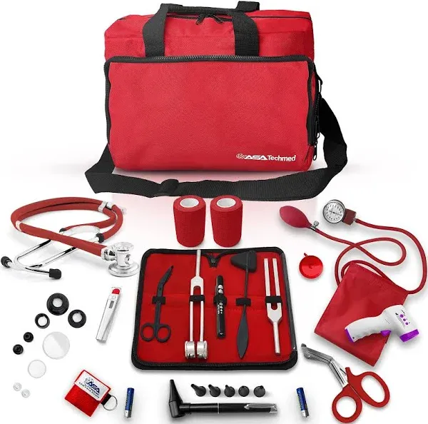 ASA TECHMED Starter Nursing Kit for Nurses - 18 Pcs Essential Set