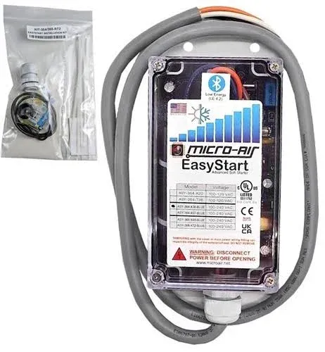 Micro-Air Easystart Soft Start 110-220V ASY-364-X36-Bl<wbr/>ue