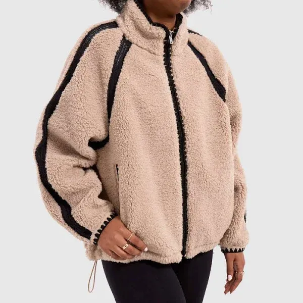 UGG Women's Nikia Crochet Fluff Jacket