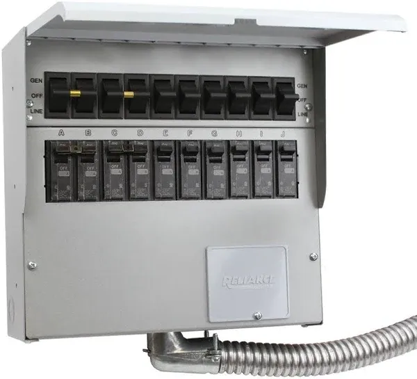 Reliance Pro/Tran 2 Indoor Transfer Switch