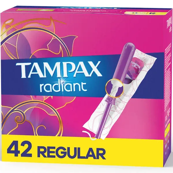 Tampax Radiant Tampons