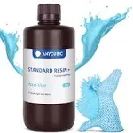 Anycubic Upgraded Standard 3D Printer Resin, 405nm Sla Fast UV-Curing Resin, High Precision & Rapid Photopolymer for 8K Capable LCD/DLP/SLA 3D