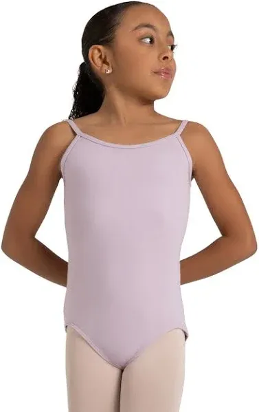 Capezio Big Girls&#039; Classics Camisole Leotard with, Lavender, Size Large / 10-12