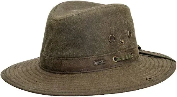 Outback Trading River Guide Oilskin Hat Men's