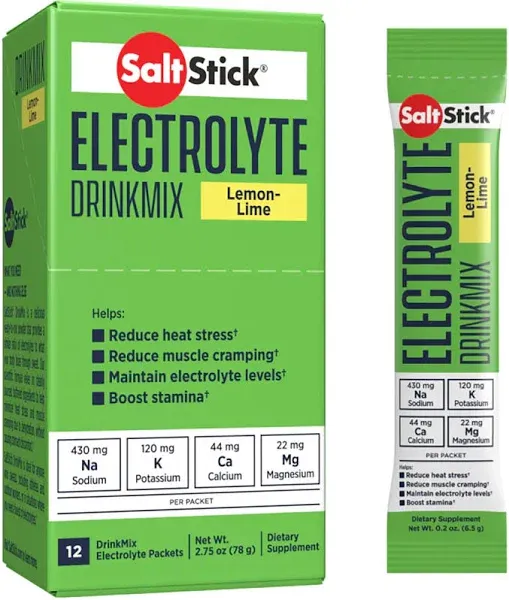 SaltStick Electrolyte DrinkMix Lemon-Lime