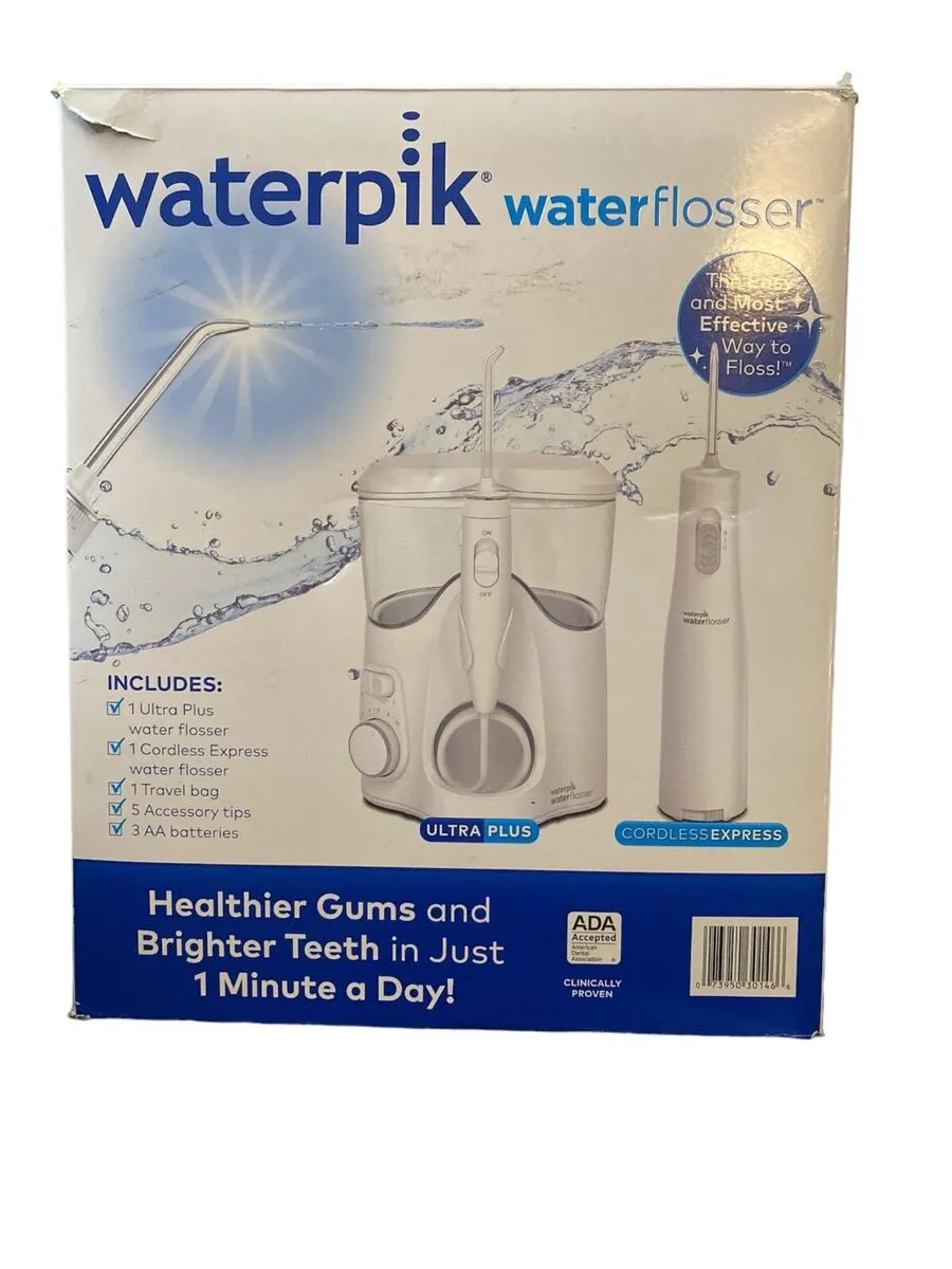 Waterpik Ultra Plus + Cordless Select Waterflosser Combo 1 Pack