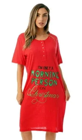 Just Love Short Sleeve Nightgown Sleepwear for Women