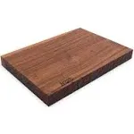 John Boos WAL-RST1712175 WAL-RST171217 Rustic Walnut 17" x 12" 1.75" Cutting Board 17X12X1.75 WAL-FACE GR-RUSTIC EDGE-