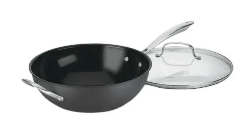 Cuisinart 12" Stir Fry Wok with Glass Cover