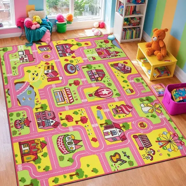 Capslpad Kids Play Rug