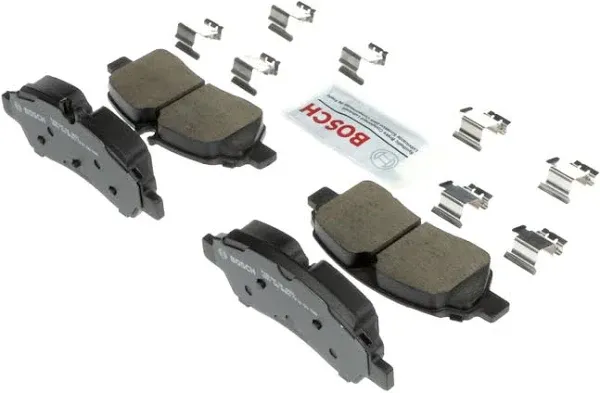 BOSCH BC1775 QuietCast Premium Ceramic Disc Brake Pad Set - Compatible With Select Ford Transit-150, Transit-250, Transit-350, Transit-350 HD; REAR