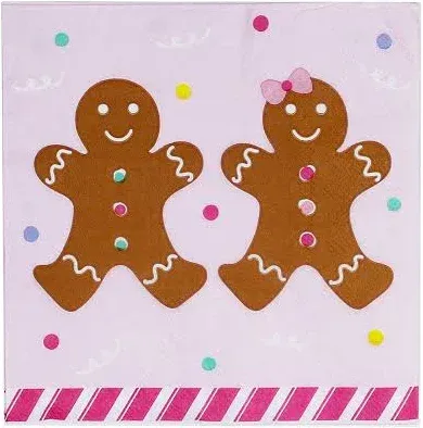 Merrilulu Gingerbread House Napkins