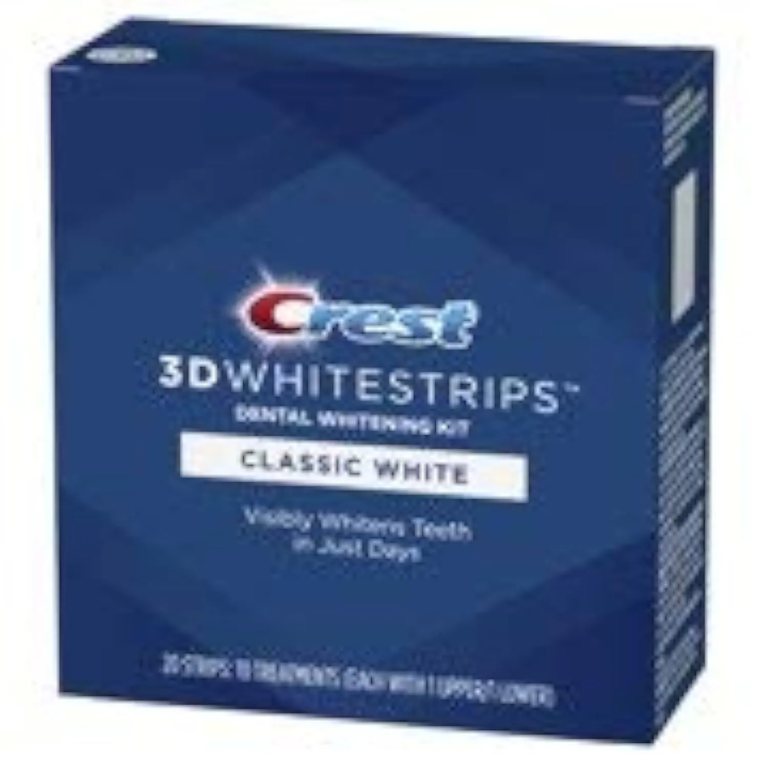 Crest 3D White Classic Vivid Whitestrips Teeth Whitening Kit