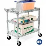 Seville Classics Heavy-Duty Commercial Utility Cart