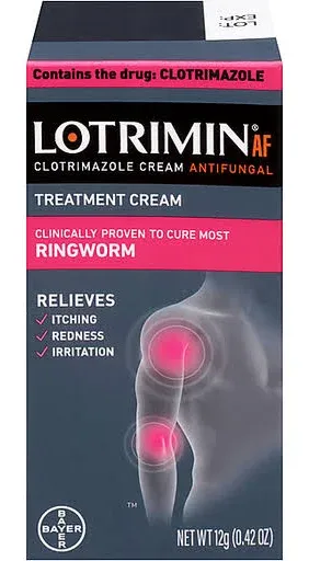 Lotrimin AF Anti-Fungal Treatment Cream For Ringworm 