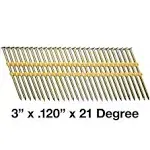 Collated 21 Degree Framing Nails (Plastic Strip)