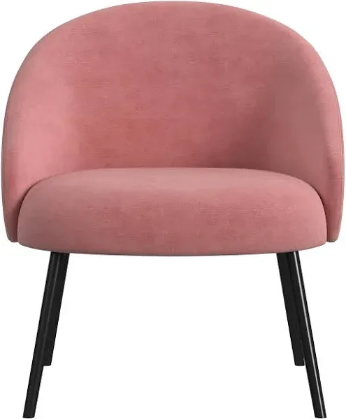  Home Decor | Upholstered Modern Accent Chair | Accent Chairs for Blush Velvet