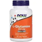 Now Foods L Glutamine 500 MG 120 Capsules