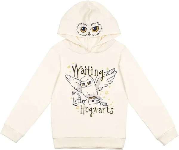 Harry Potter Hedwig Owl French Terry Pullover Hoodie