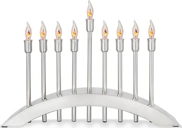 Aviv Judaica Electric Menorah