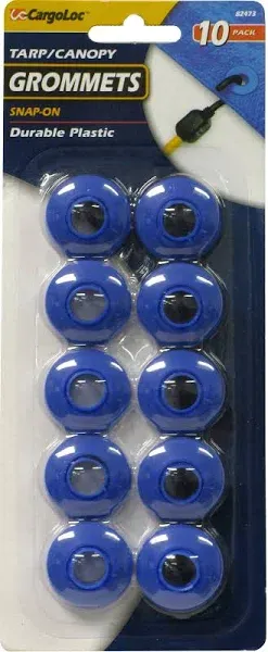 CargoLoc 10 Pc. Grommets Snap On Plastic