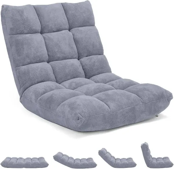 Giantex 14-Position Folding Gaming Sofa Chair