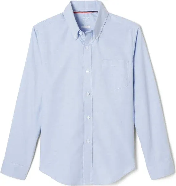 French Toast Boys' Long Sleeve Oxford Shirt