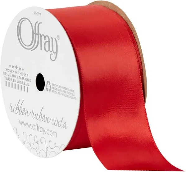 Offray Double Face Satin Ribbon Wide