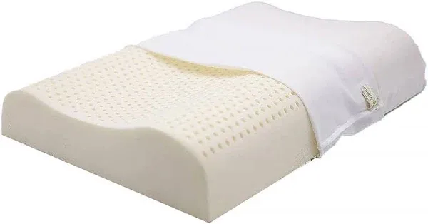 Organictextiles Organic Latex Contour Pillow