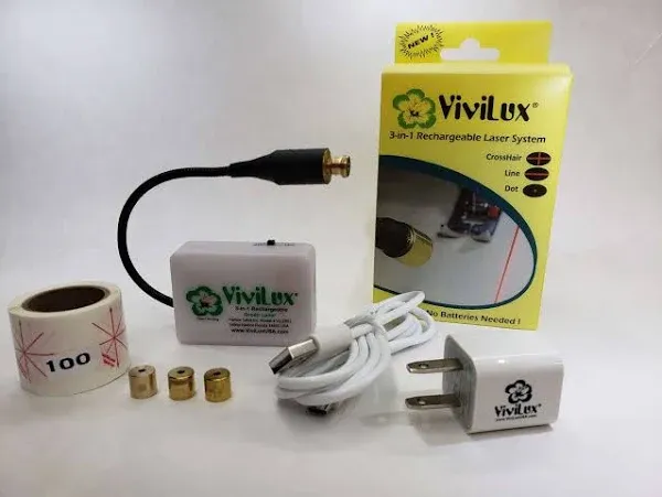 ViviLux 3-in-1 Rechargeable Laser System