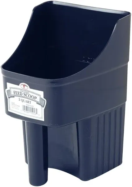 Little Giant 3 Enclosed Plastic Feed Scoop