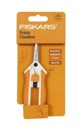 Fiskars® Micro-Tip® Easy Action™ Scissors, No. 5