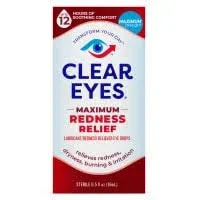 Clear Eyes Eye Drops Redness Relief