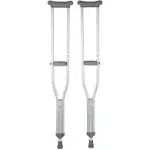 Underarm Adjustable Aluminum Crutch-Pair -Adult