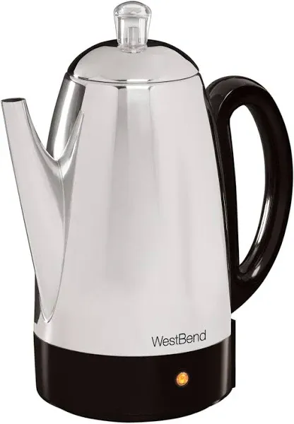 West Bend 54159 12-Cup Stainless Steel Percolator