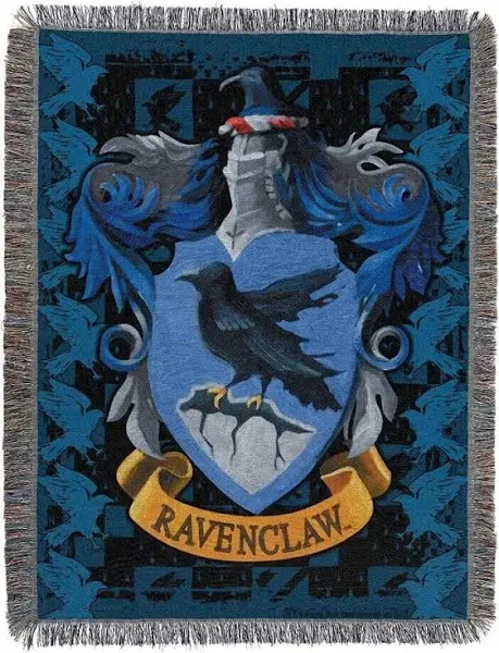 Harry Potter Ravenclaw Crest Tapestry Throw