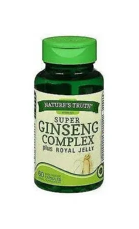 Nature's Truth Ginseng Complex 800 mg Herbal Supplement, 60 ea