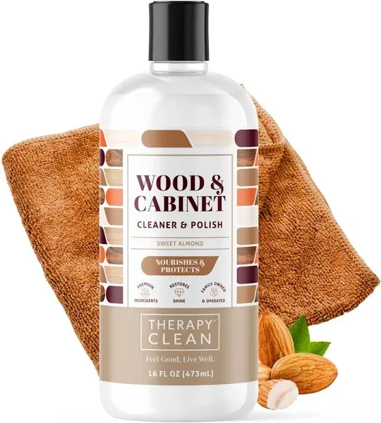 Therapy Furniture Polish & Wood Cleaner Kit