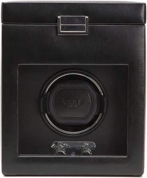 WOLF Heritage Single Watch Winder with Storage