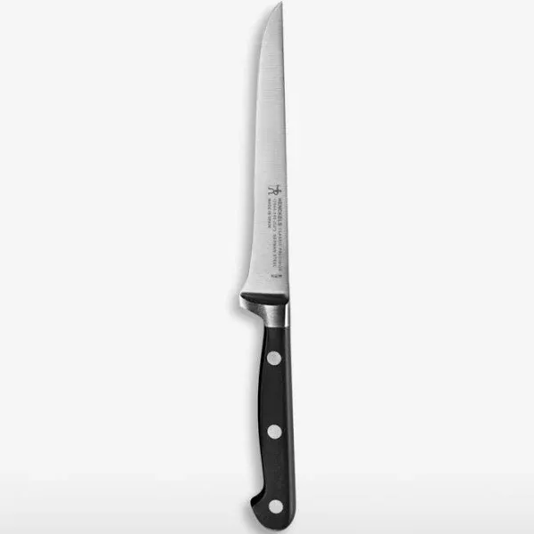 HENCKELS Classic Razor-Sharp 5.5-inch Boning Knife, German Engineered Informed by 100+ Years of Mastery, Black/Stainless Steel