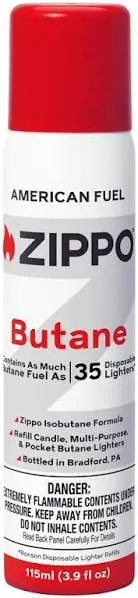 Zippo Butane Fuel