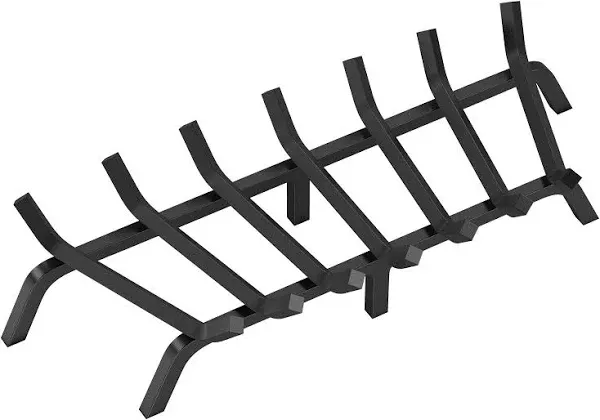 VEVOR Fireplace Log Grate Heavy Duty Fireplace Grate with 6 Support Legs