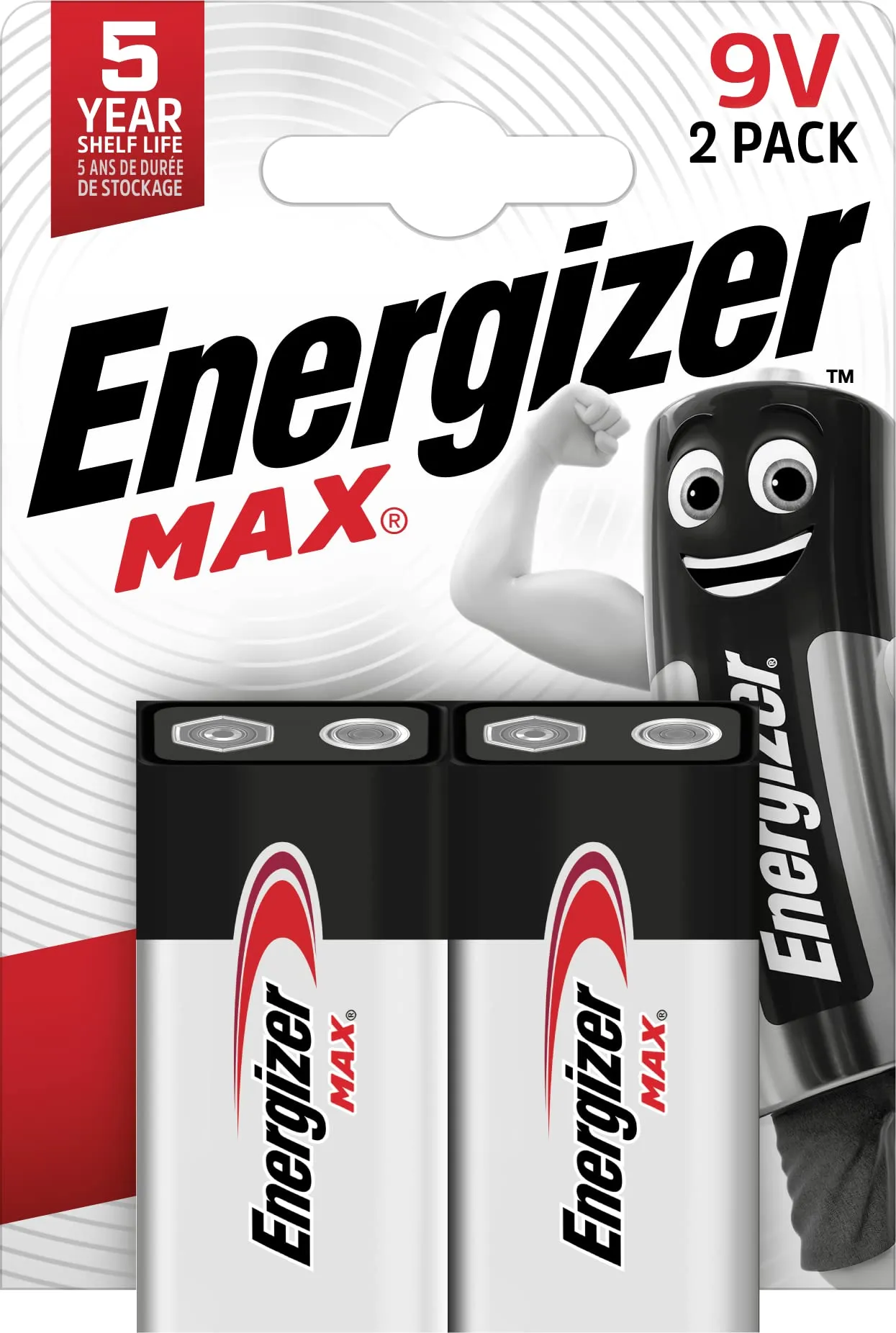 Energizer Max 9V Alkaline Batteries