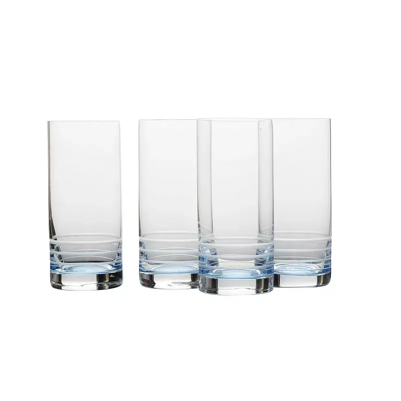 Mikasa 4-pc. 17-oz. Cal Blue Ombre Highball Glass Set