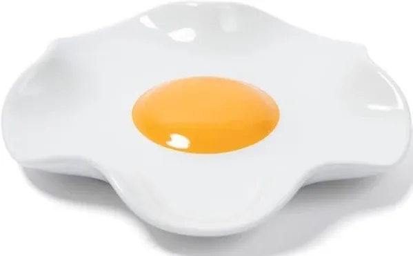 Bee! Fried Egg Ceramic Spoon Rest