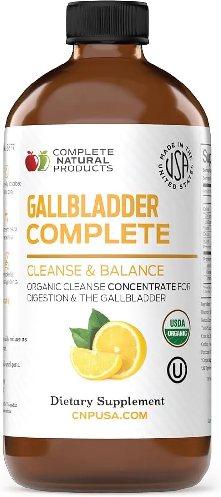 Gallbladder Complete Organic Liquid Gallstones Cleanse Formula