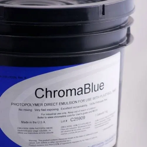 Screen Printer's Resource CHROMABL Unisex Chroma Blue Emulsion No