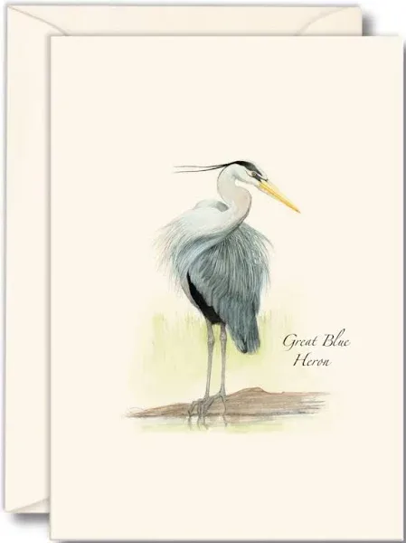 Earth Sky + Water Great Blue Heron II Notecard Set