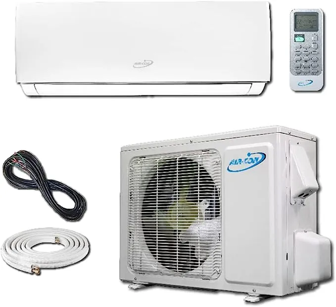 18000 BTU Mini Split Air Conditioner – Ductless AC/Heating System - 1.5 Ton Pre-Charged Inverter Heat Pump – 18 SEER - 15’ Lineset & Wiring - 100% Ready to Install - USA Parts & Support